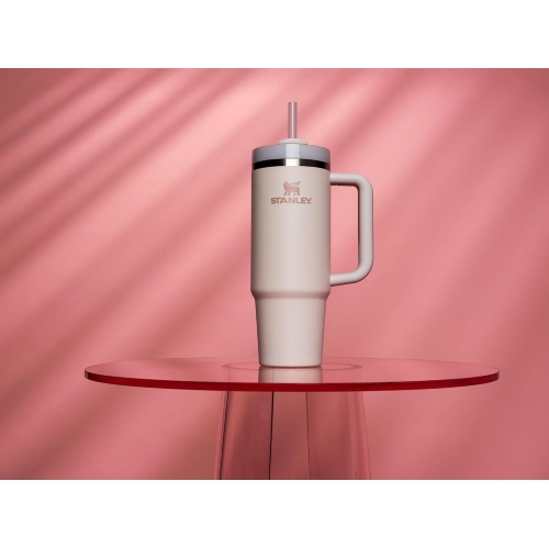 Stanley Quencher H2.O FlowState™ Tumbler 30oz Rose Quartz