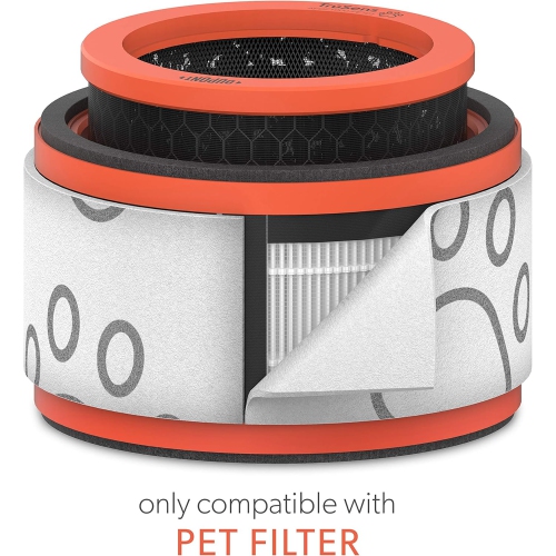 Charbon de rechange DuPont de TruSens pour petit filtre pour animaux de compagnie Z-1000 | Paquet de 1