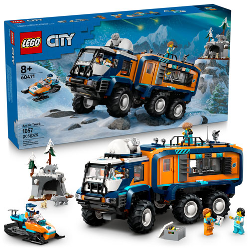 LEGO City Exploration : Le camion-laboratoire d'exploration de l'Arctique - 1064 pièces