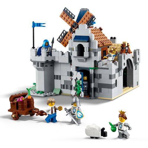 LEGO Creator : Le château médiéval du chevalier 3-en-1 - 1371 pièces