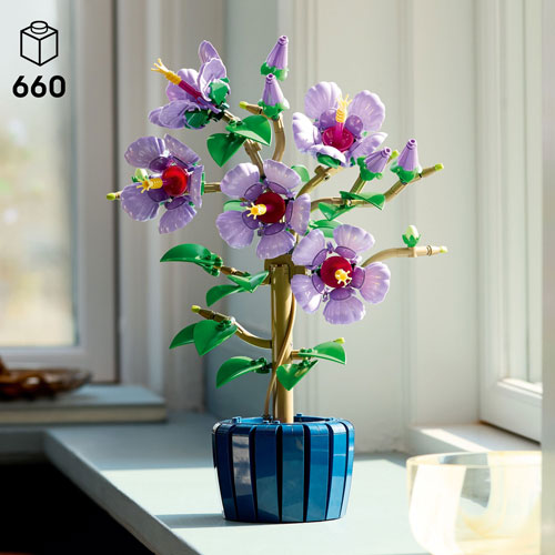 LEGO Botanicals : L'hibiscus - 660 pièces