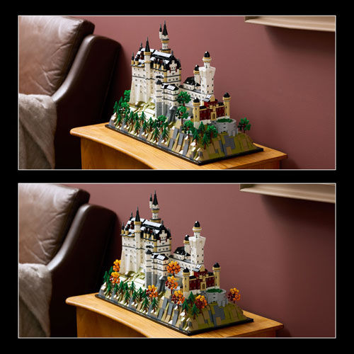 LEGO Architecture: Neuschwanstein Castle - 3455 Pieces