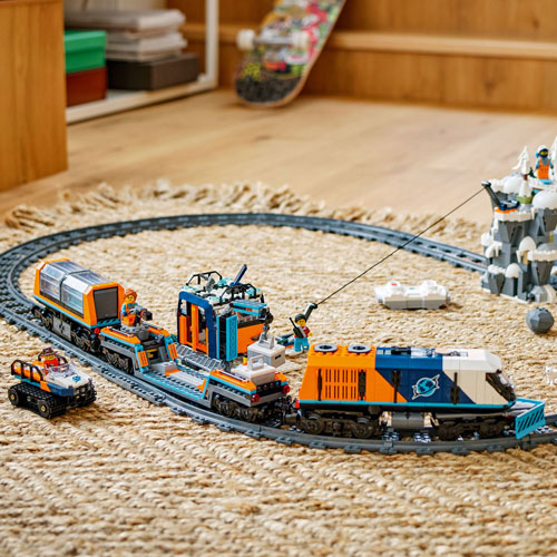 LEGO City Trains : Le train d'exploration de l'Arctique - 1517 pièces