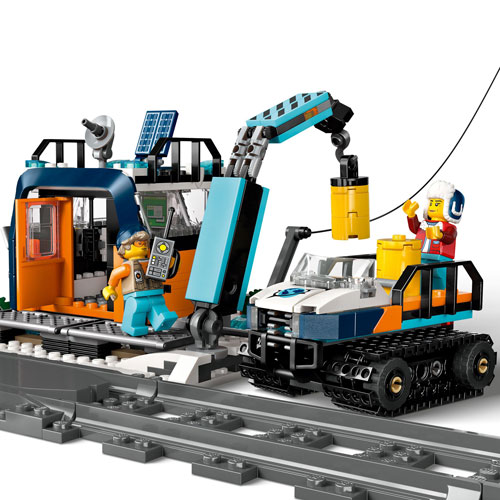 LEGO City Trains : Le train d'exploration de l'Arctique - 1517 pièces