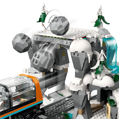LEGO City Trains : Le train d'exploration de l'Arctique - 1517 pièces