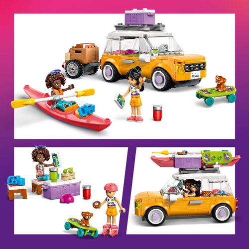 LEGO Friends : La voiture de voyage de l'amitié - 220 pièces