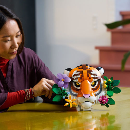 LEGO ART: La collection de la faune - Le tigre - 744 pièces