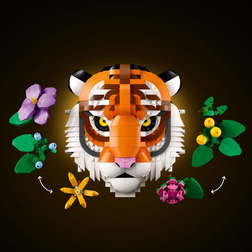 LEGO ART: La collection de la faune - Le tigre - 744 pièces