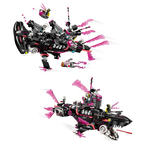 LEGO DREAMZzz: Nightmare Shark Submarine - 1413 Pieces (71500)