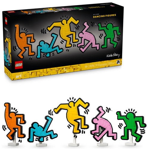 LEGO ART: Keith Haring – Dancing Figures - 1773 Pieces
