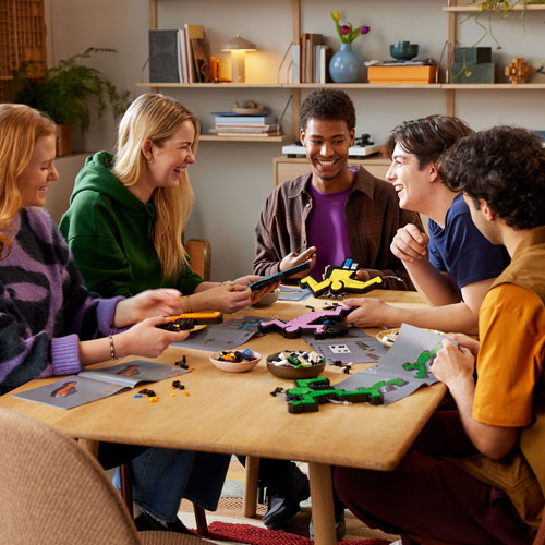 LEGO ART: Keith Haring – Dancing Figures - 1773 Pieces