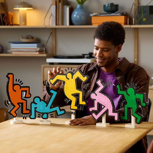 LEGO ART: Keith Haring – Dancing Figures - 1773 Pieces