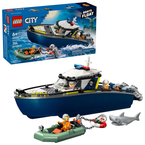 LEGO City Police: Police Boat Chase - 264 Pieces