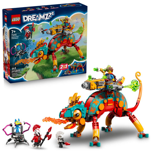 LEGO DREAMZzz: Mateo's Fire Chameleon - 443 Pieces