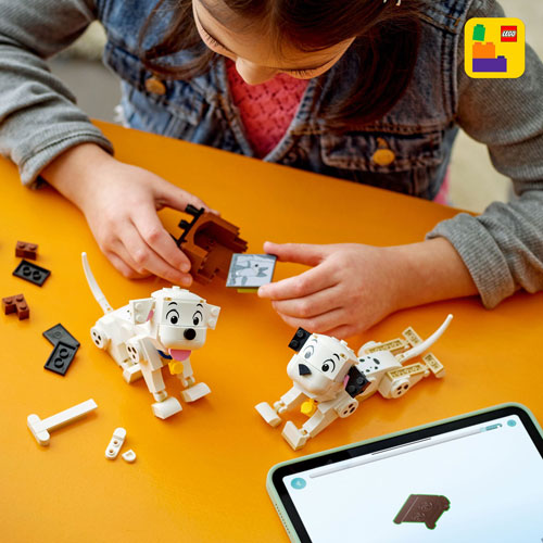 LEGO Disney Classic : Lucky et Penny, les chiots des 101 Dalmatiens - 268 pièces