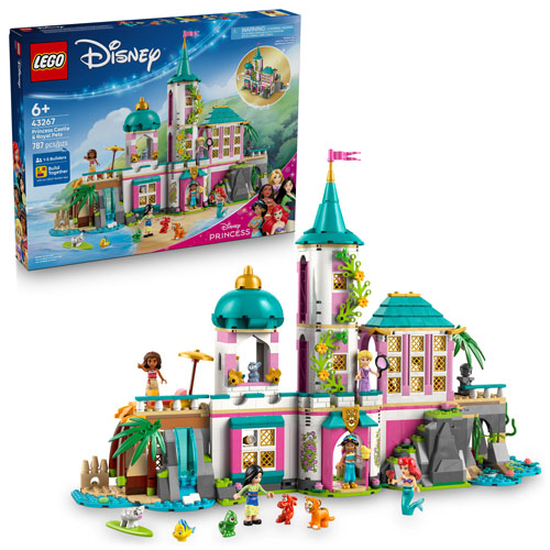 LEGO Disney Princess: Castle & Royal Pets - 787 Pieces (43267)