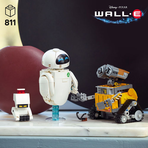 LEGO Disney Pixar : WALL-E et EVE - 811 pièces