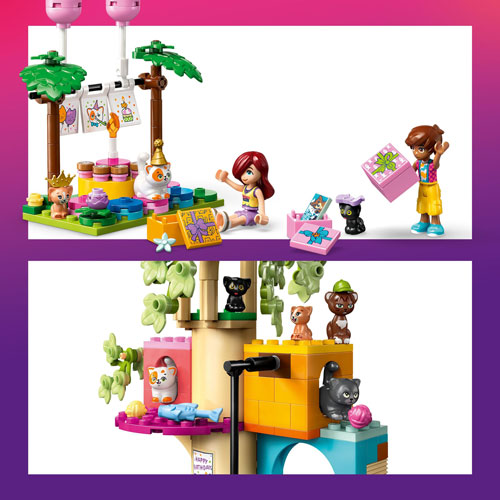 LEGO Friends : La fête d'anniversaire et l'arbre à chats - 321 pièces