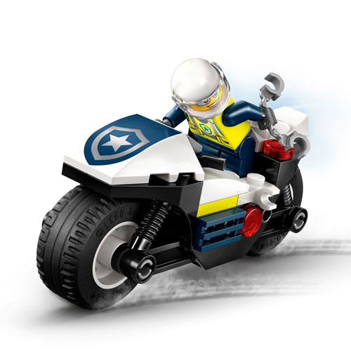 LEGO City: Police Motorcycle Chase - 65 Pieces