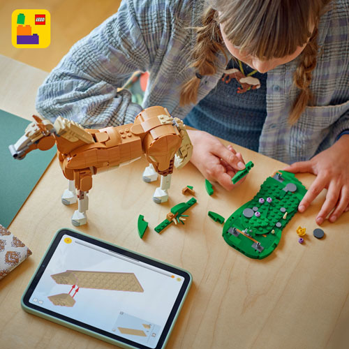 LEGO Creator 3-en-1 : Le cheval magnifique - 685 pièces