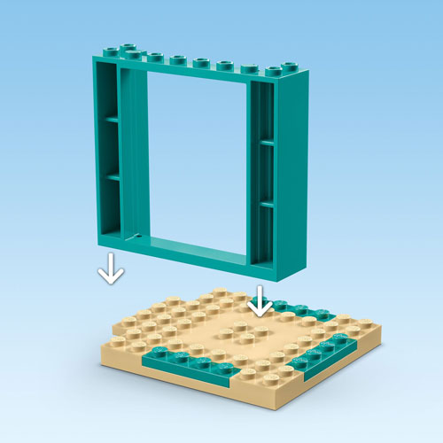 LEGO Bluey: Playground Fun with Bluey and Chloe - 104 Pieces