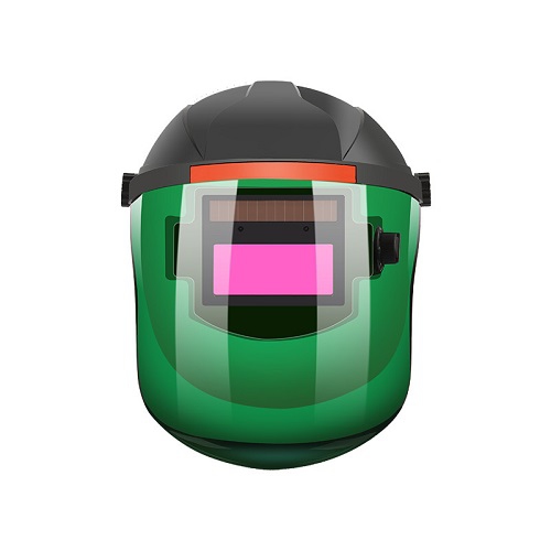 True Color Auto-Darkening Welding Face Shield – Green Face Shield