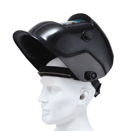 Casque de soudage solaire à assombrissement automatique – Édition noire haut de gamme