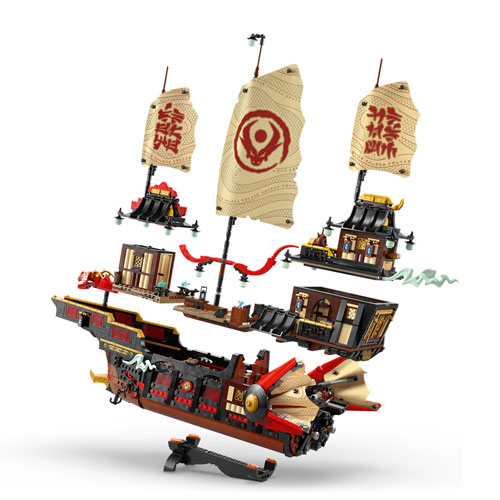 LEGO Ninjago : Le QG du temple des ninjas - 2387 pièces