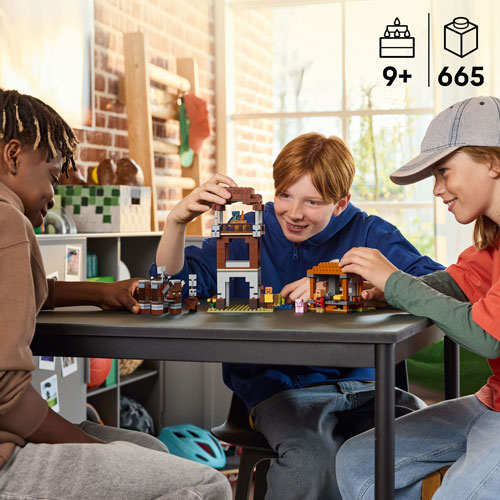 LEGO Minecraft : L'avant-poste du pillard et le ravageur - 665 pièces