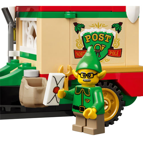 LEGO Iconic : Le camion de livraison du père Noël - 224 pièces