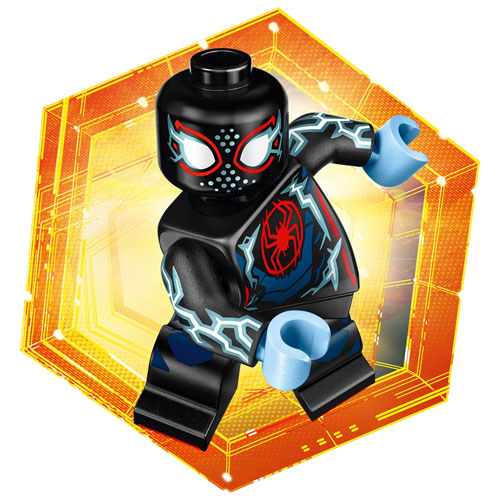 LEGO Minifigures Spider-Man : À travers le Spider-Verse 8 pièces - 1 figurine assortie