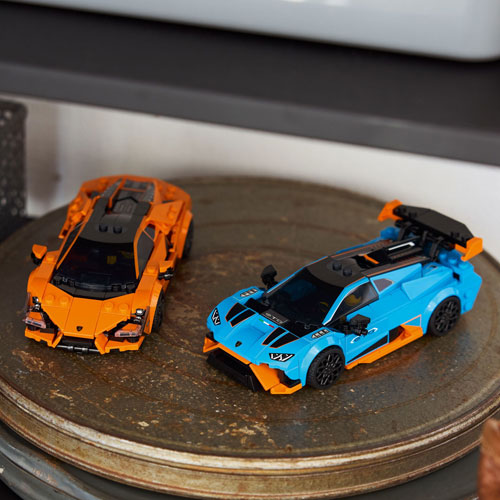 LEGO Speed Champions: Lamborghini Revuelto & Huracán STO - 607 Pieces