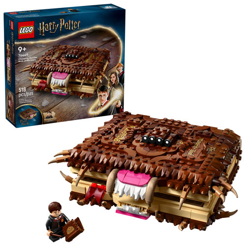 LEGO Harry Potter: Chomping Monster Book of Monsters - 518 Pieces
