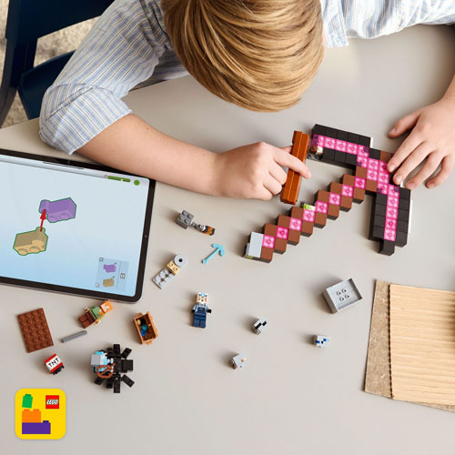 LEGO Minecraft : La mine de la pioche - 530 pièces