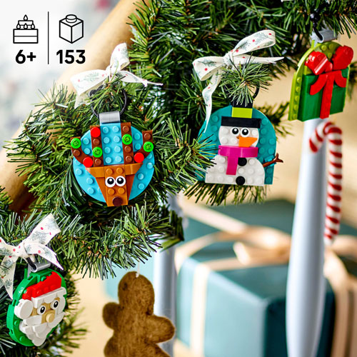 LEGO Christmas: Ornament Selection - 153 Pieces