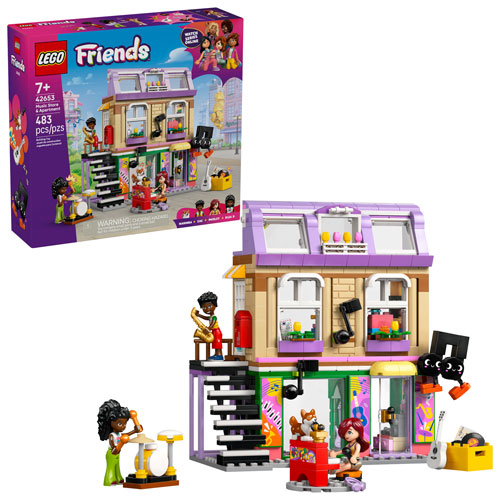 LEGO Friends: Music Store & Apartment - 483 Pieces