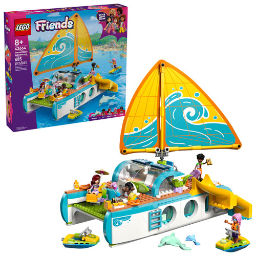 LEGO Friends : L'aventure en bateau - 685 pièces
