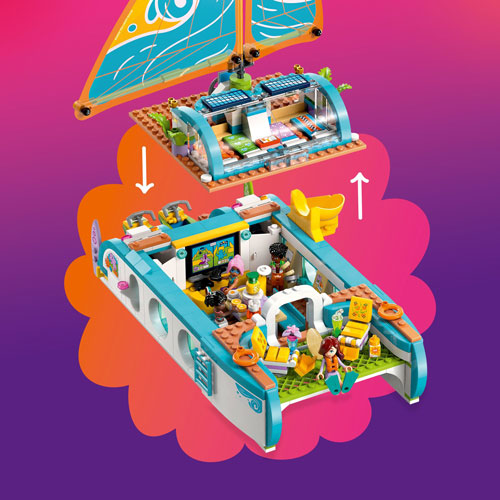 LEGO Friends : L'aventure en bateau - 685 pièces