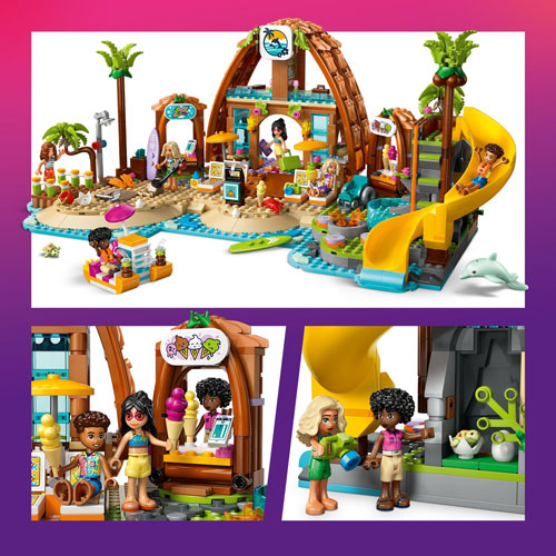 LEGO Friends : Les vacances en famille au bord de la mer - 1140 pièces