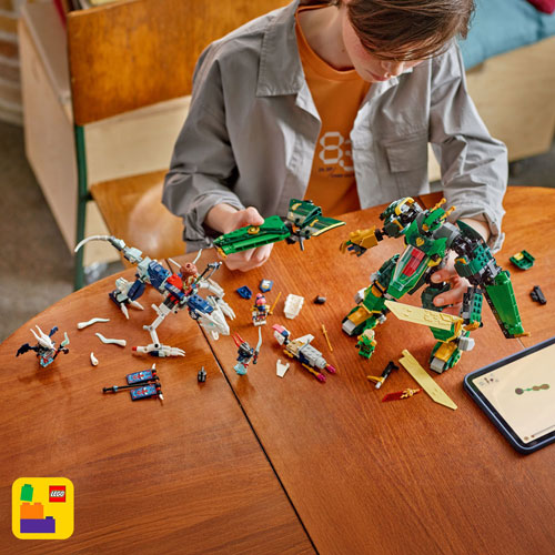LEGO Ninjago: Lloyd’s Jet Mech - 1112 Pieces (71845)