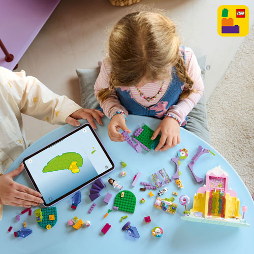 LEGO Gabby's Dollhouse: Sweet Treat Mountain & Kitty Garden - 263 Pieces