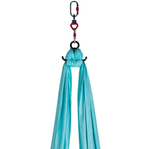 VEVOR 11yd 9.2ft Aerial Silk, Aerial Yoga Swing Set Yoga Hammock Kit - Antigravity Ceiling Hanging Yoga Sling - Carabiners, Daisy Chain, Inversion