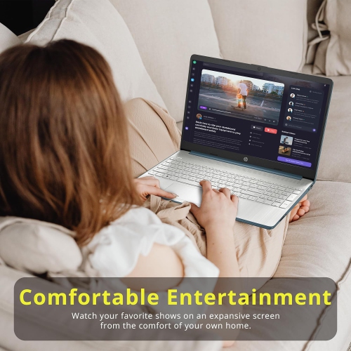 Refurbished - HP 15.6" Anti-Glare FHD Business Laptop, Intel i5-1235U, 1TB SSD, 16GB RAM, Intel Iris Xe Graphics, Number Pad, 720p Webcam, Windows 11