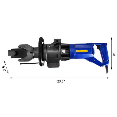 VEVOR 900W Electric Rebar Bender 5/8Inch 16mm Hydraulic Electric Hand Held Rebar Bender Machine for Bending Steel Rope