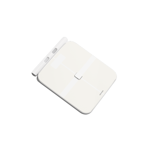 ExerScale Predictive Smart Scale with Body Weight, BMI, Body Fat, Muscle Mass, AI-Powered Health Forecast, 8-Electrode Bluetooth Digital Analyzer,