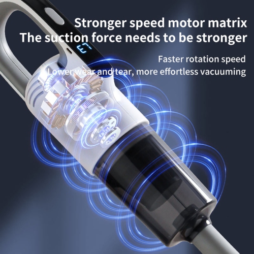 Handheld cordless vacuum cleaner, household, suction and mopping all-in-one wet and dry dual-purpose strong suction upright vacuum cleaner, cleaning