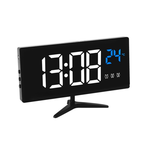 New version of multifunctional electronic clock with temperature, LED clock student dormitory alarm clock, acrylic face electronic clock, gift clock,