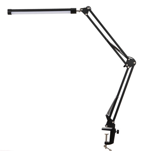 LED eye protection desk lamp, reading study office bedside USB lamp, creative folding long arm clip desk lamp, flexible arm dimming desk reading lamp