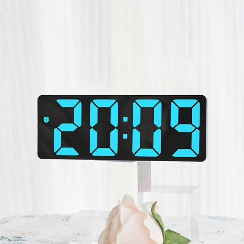 Creative multifunctional electronic clock, simple large screen clock, alarm clock student clock with multiple mirrors, bedroom table clock, LED
