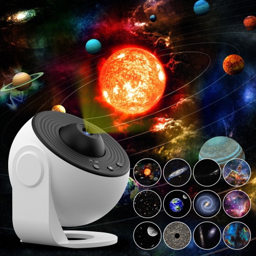 Globe atmosphere light, small table lamp, whole house focus night light, bedroom USB starry sky light projection lamp, HD 13 in 1 galaxy night light,